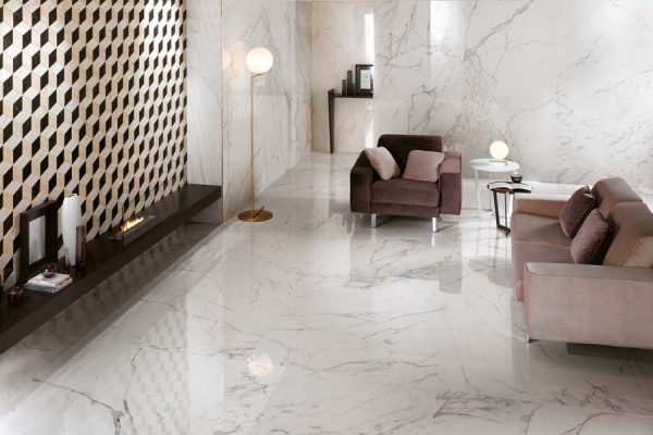 Pavimenti moderni in marmo, alla riscoperta di questo materiale pregiato