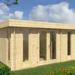 Un box casetta per il giardino dove riporre gli attrezzi