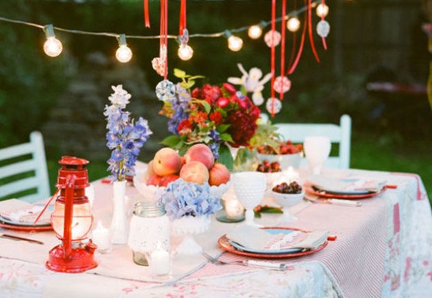 Centrotavola comodo, semplice, elegante